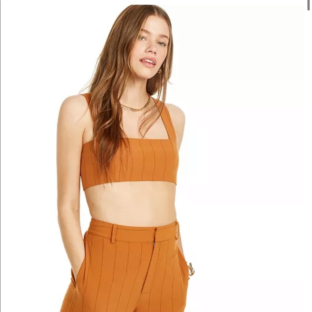 Danielle Bernstein Cropped Tank Top